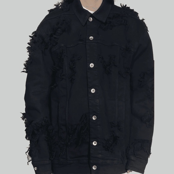 RICK OWENS DRKSHDW jumbo Worker Jacket size xl excellent used condition - Picture 1 of 12